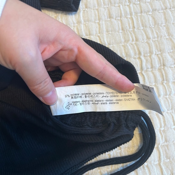 Zara t-shirt with side cinching - Picture 4 of 4